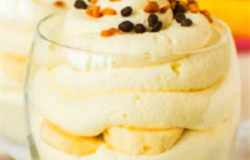 Eggless Banana Mousse Recipe